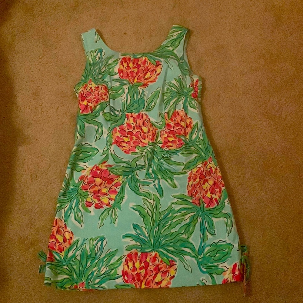 Lilly Pulitzer spiked punch shift dress with bows, 4